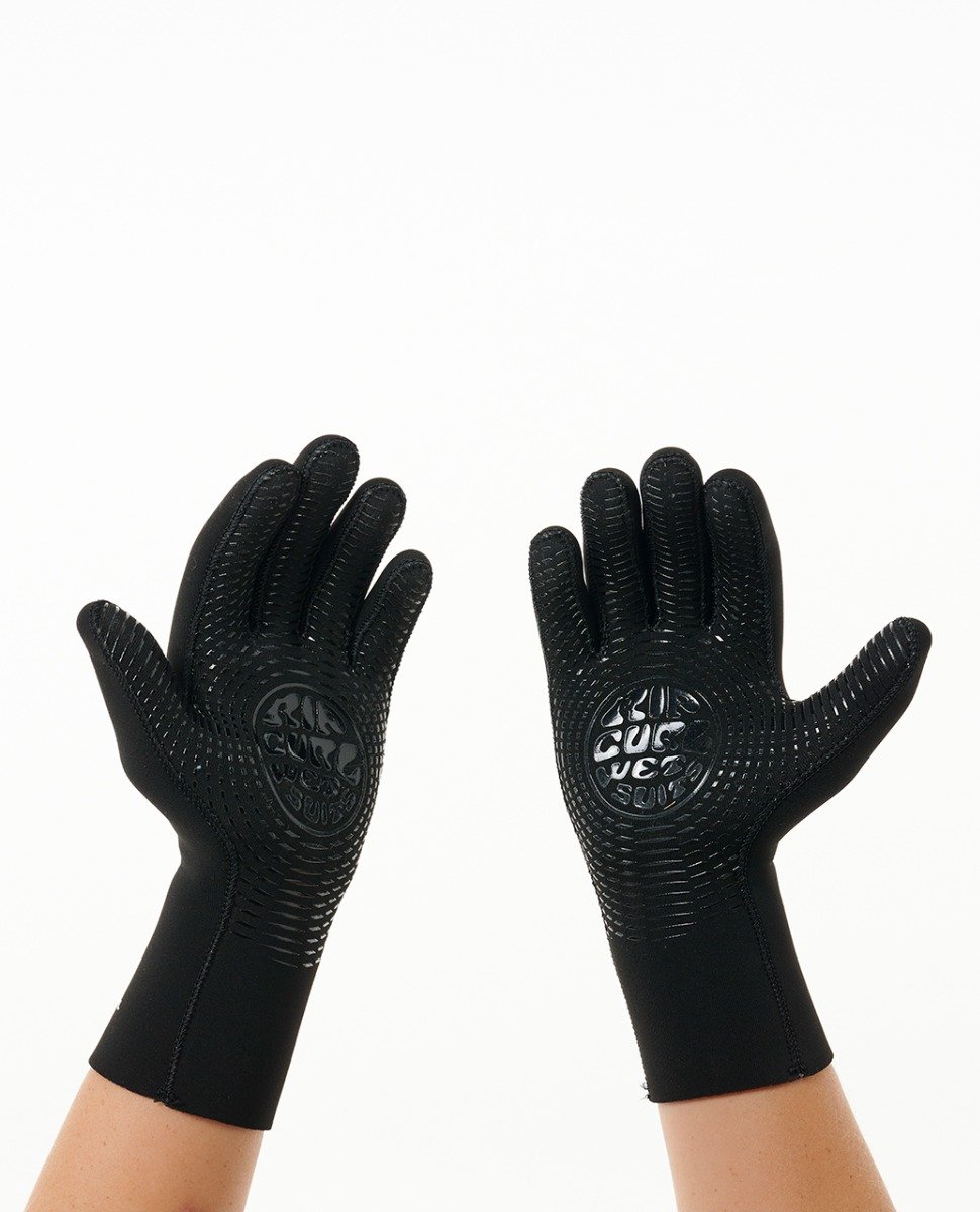 Rip Curl Dawn Patrol 2mm Kids Wetsuit Glove - Black