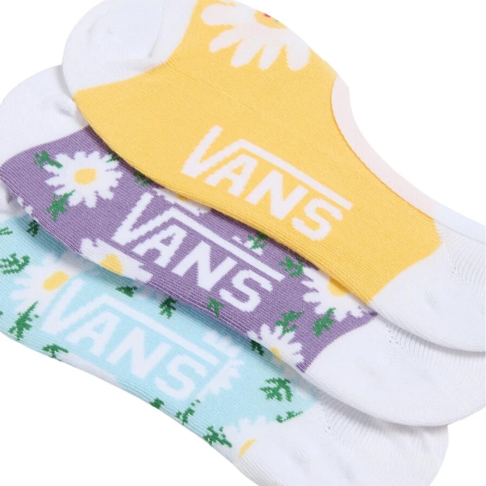 Vans Buggin Out Canoodle Socks (3 pairs) - Crystal Blue