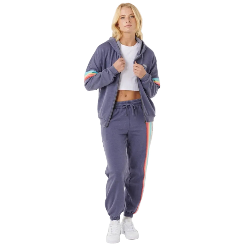 Rip Curl Womens Surf Revival Zip Thru Fleece - Blue