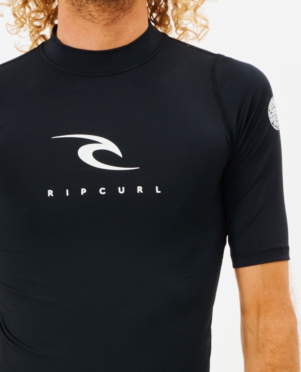 Rip Curl Corps Short Sleeve UV Tee - Black
