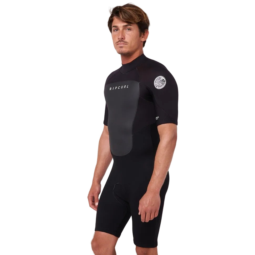 Combinaison shorty homme Rip Curl Omega 2 mm 2023 - Black