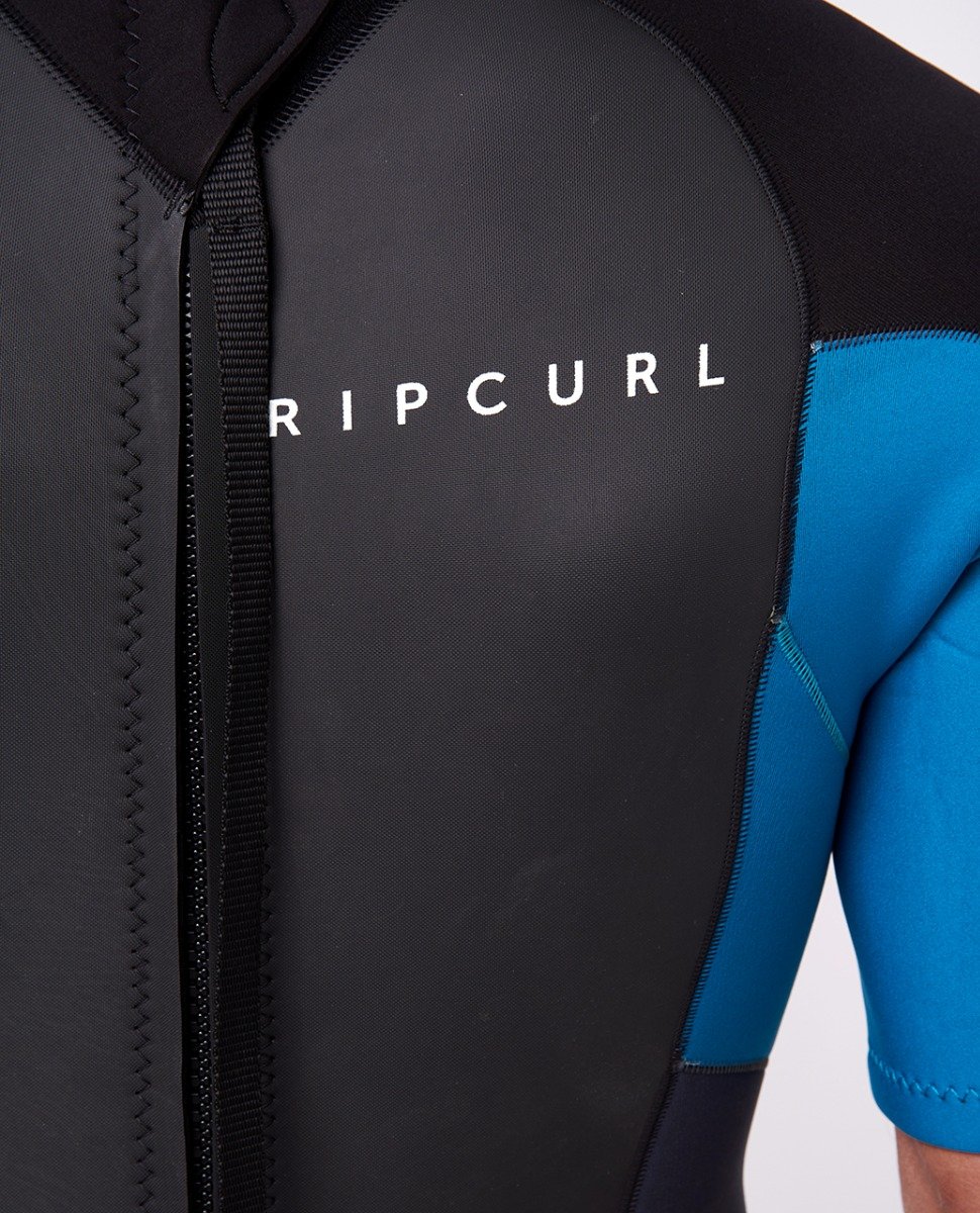 Rip Curl Omega 2mm Short Sleeve Men's Wetsuit - Blue