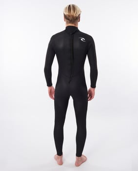Rip Curl Freelite 4/3mm Back Zip Wetsuit 2025 - Black