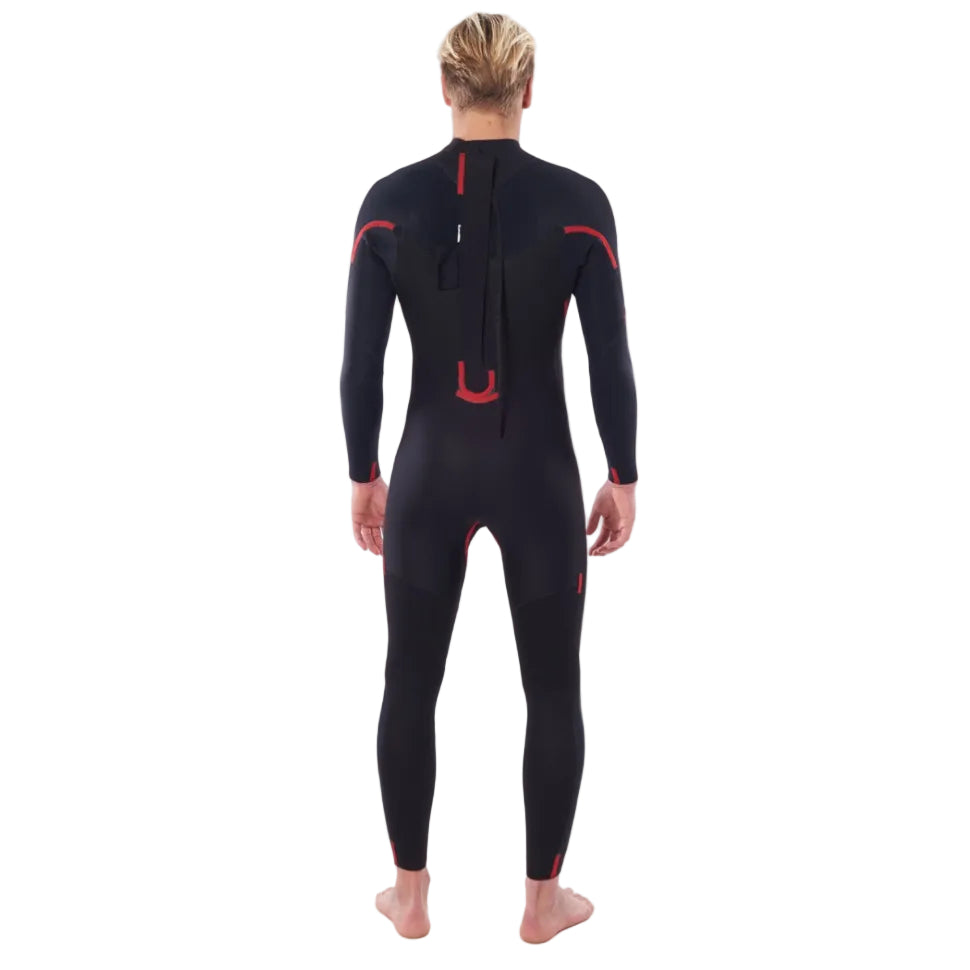 Combinaison hiver homme Rip Curl Omega 5/3 mm à zip dorsal 2023 - Black