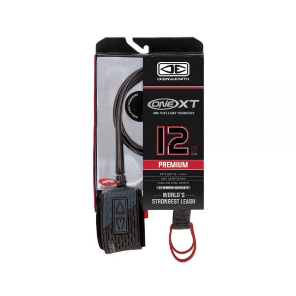 Ocean & Earth OneXT 12ft Big Wave Pin Release Leash