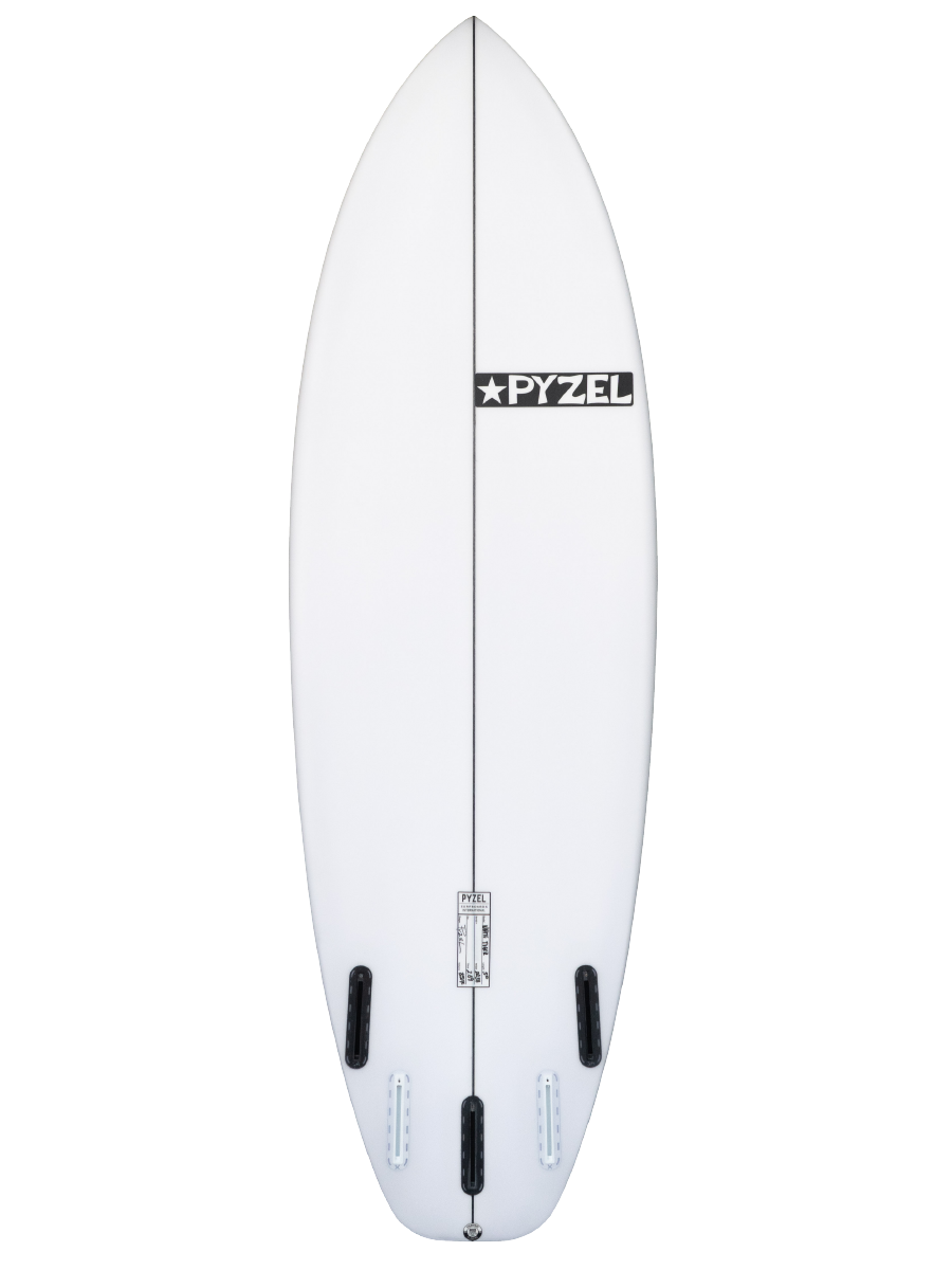 Pyzel White Tiger Fun Performance Surfboard - White