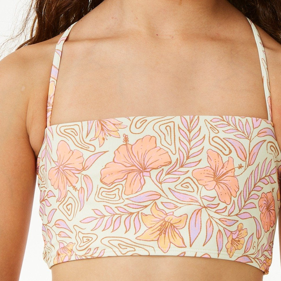 Rip Curl Hidden Tropic Girls Bikini - Lemon Ice