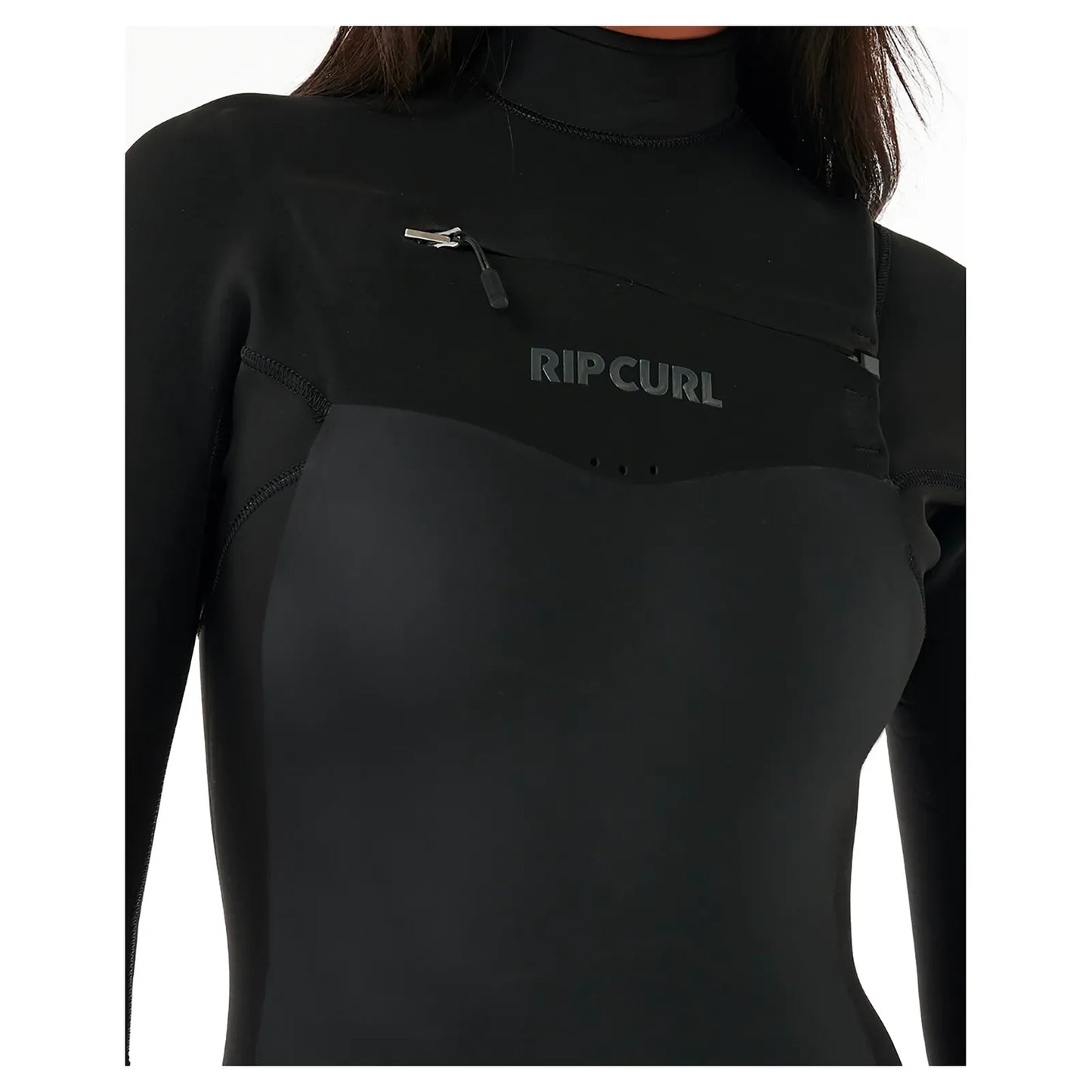 Rip Curl Women's Dawn Patrol 4/3mm Chest Zip Wetsuit - Black 2025 - Buy online today