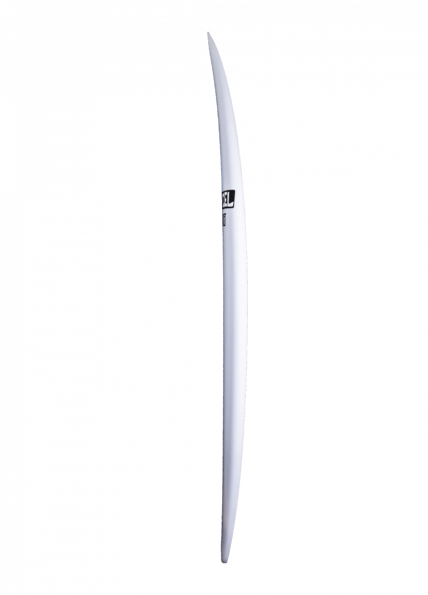 Pyzel Mini Ghost 5'7" Surfboard - White