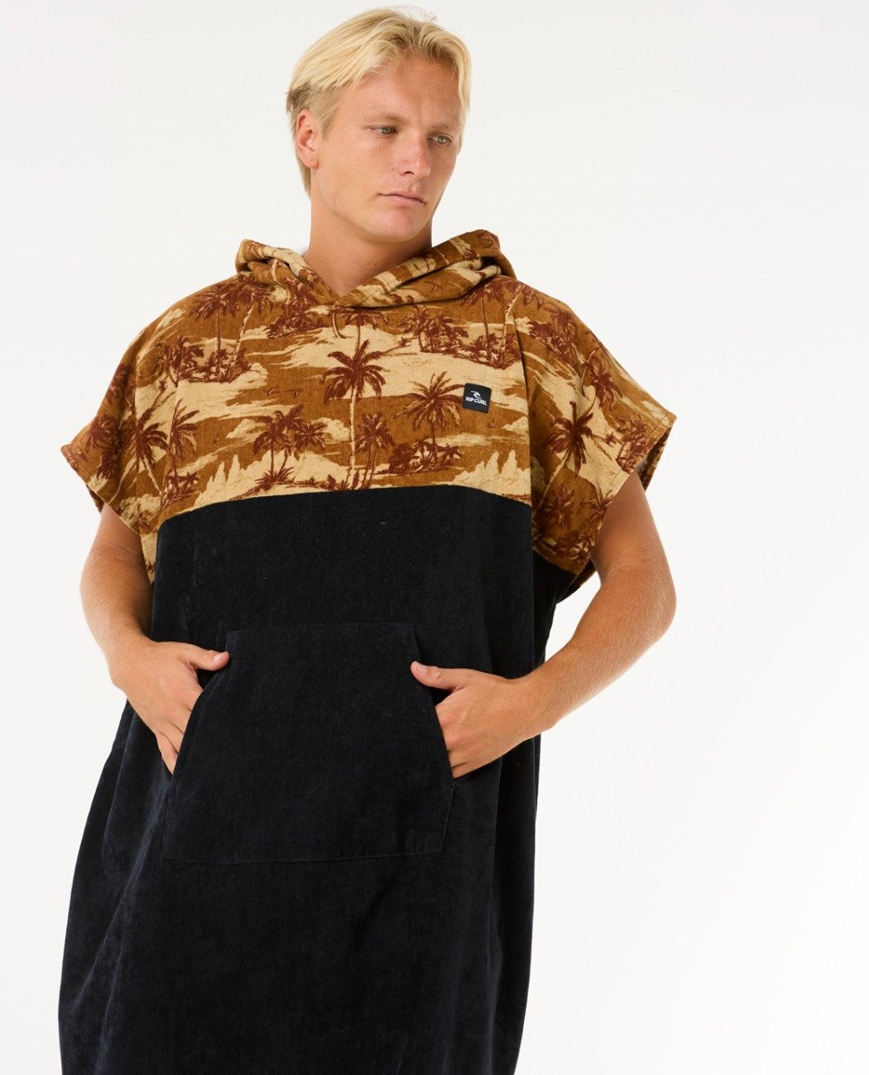 Rip Curl Combo Men's Hooded Changing Towel - Gold