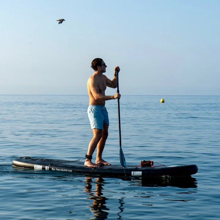 Beachbum New Dawn Complete SUP Package - Black Tiger