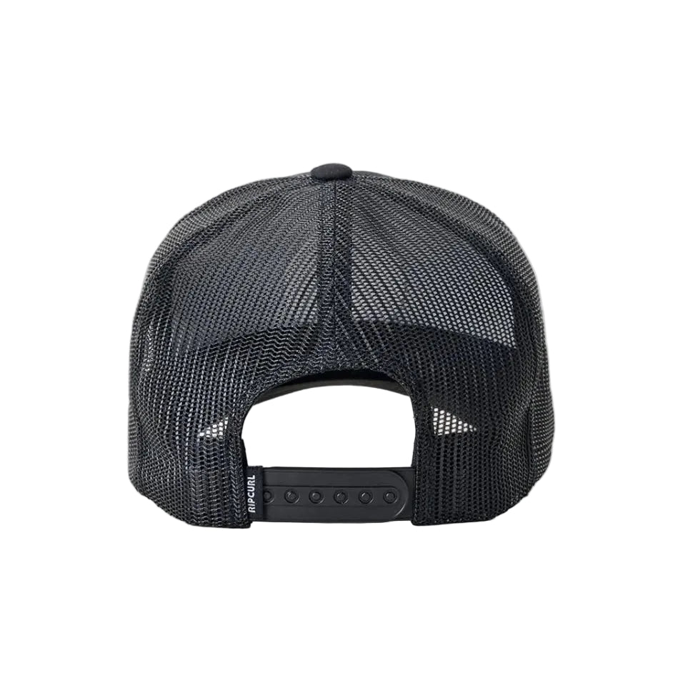 Rip Curl Wetsuit Icon Boys Trucker Cap - Washed Black