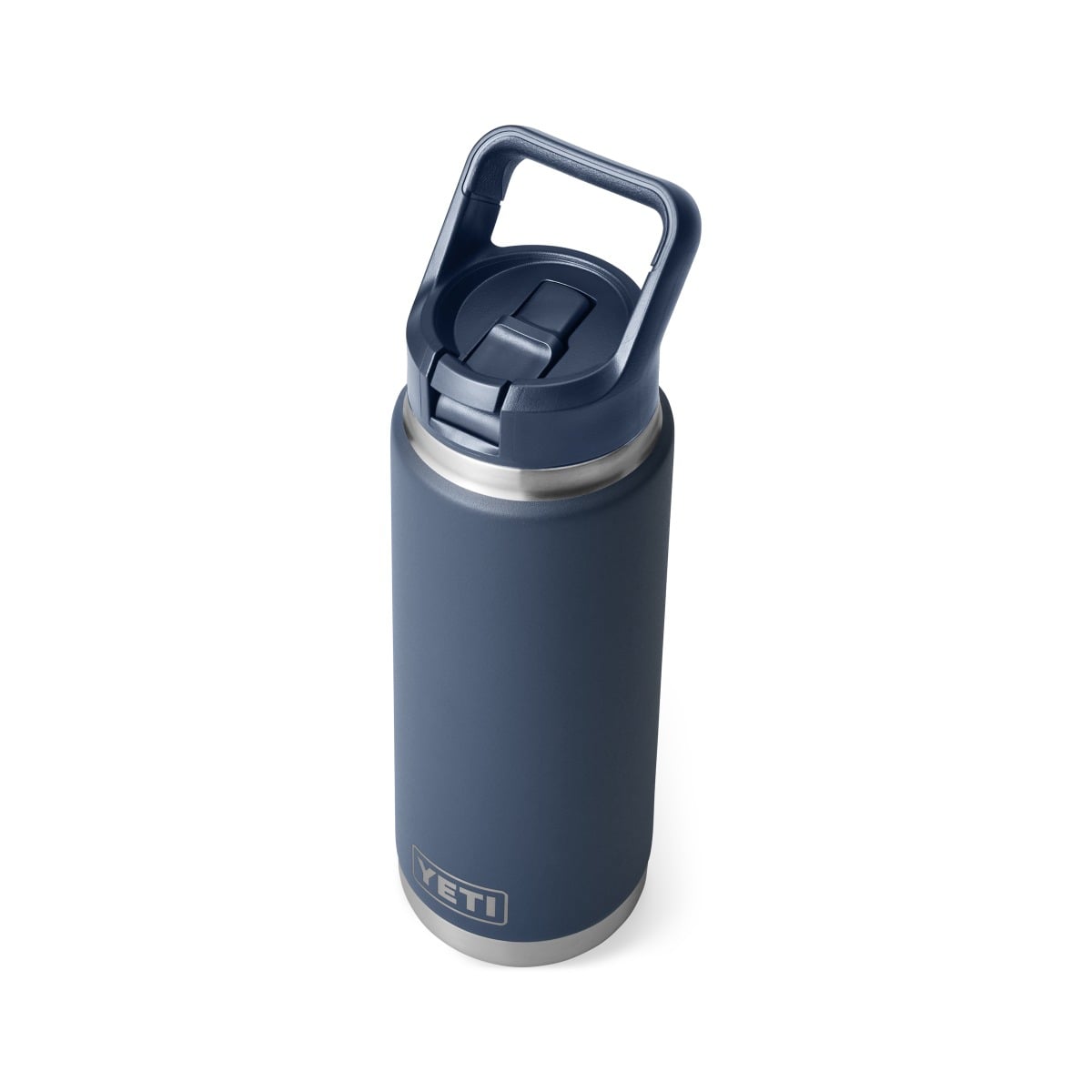Yeti Rambler 26oz Bottle with Colour-Matched Straw Cap - Navy
