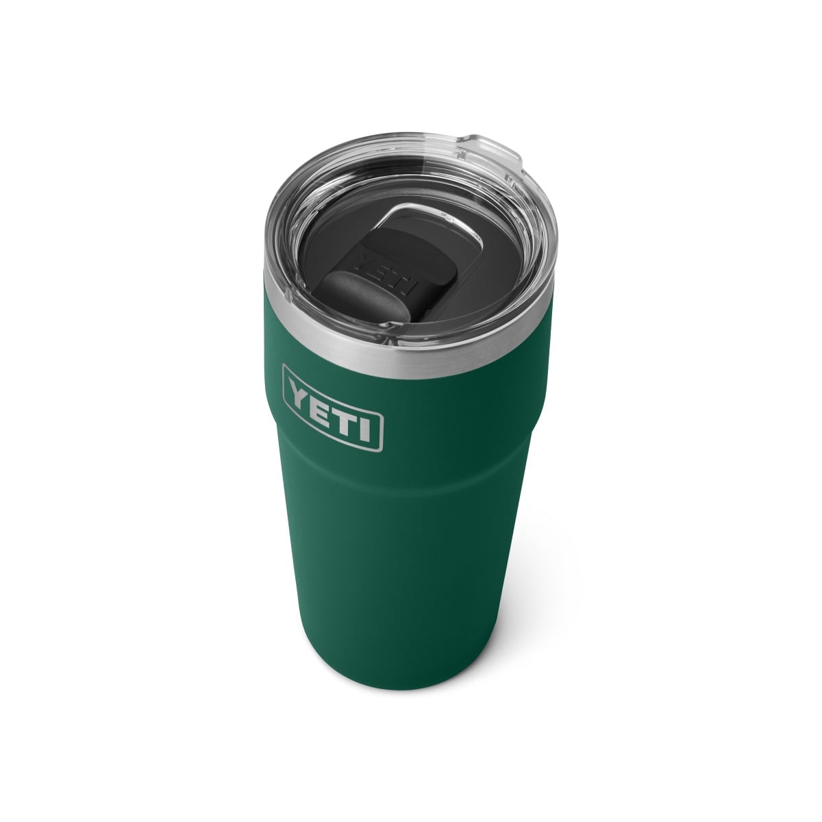 Yeti Rambler 20oz Stackable Cup with MagSlider Lid - Black Forest Green