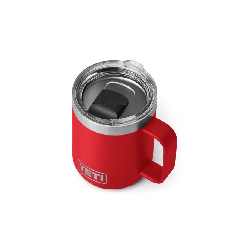 Yeti Rambler 10oz Mug with MagSlider Lid - Rescue Red