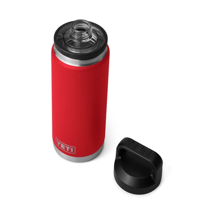 Yeti Rambler 26oz Bottle with Chug Cap - Rescue Red