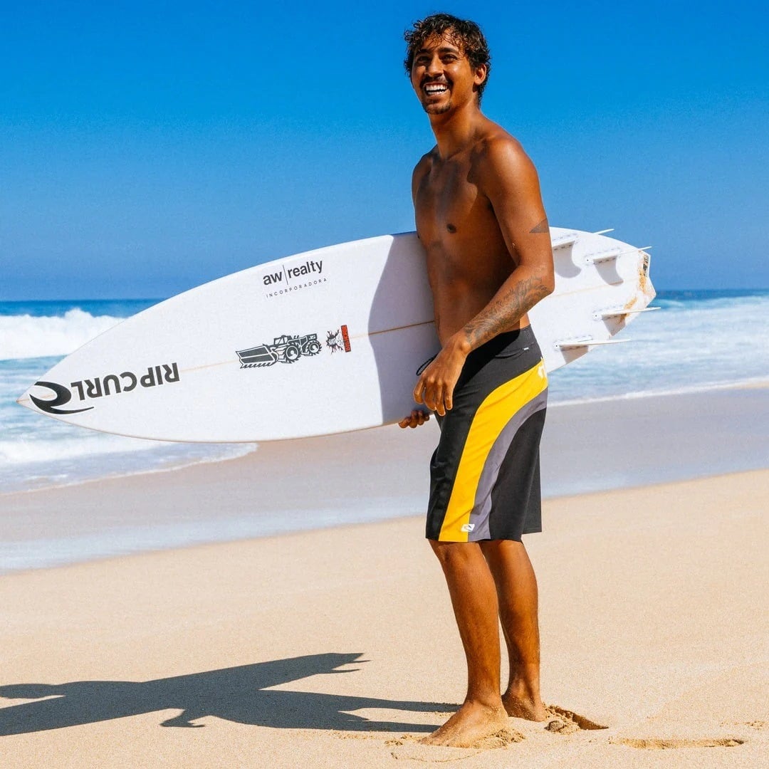 Rip Curl Mirage Archive 20 inch Boardshorts - Royal Yellow