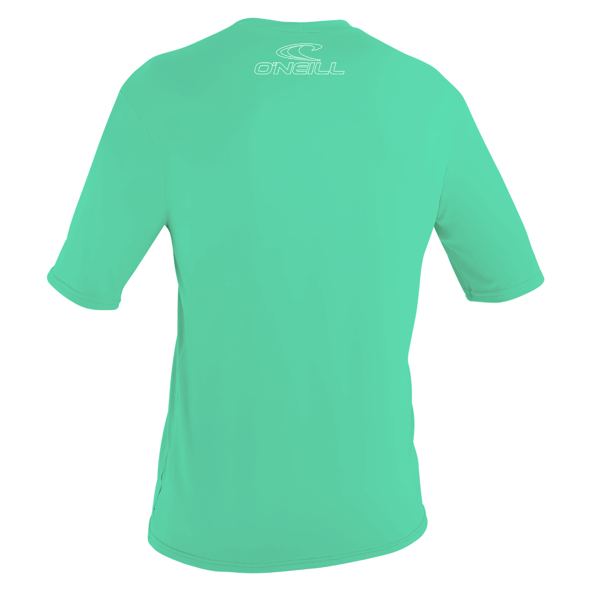 O'Neill Youth Basic Skins Short Sleeve Sun Shirt 2021 - Light Aqua - Back
