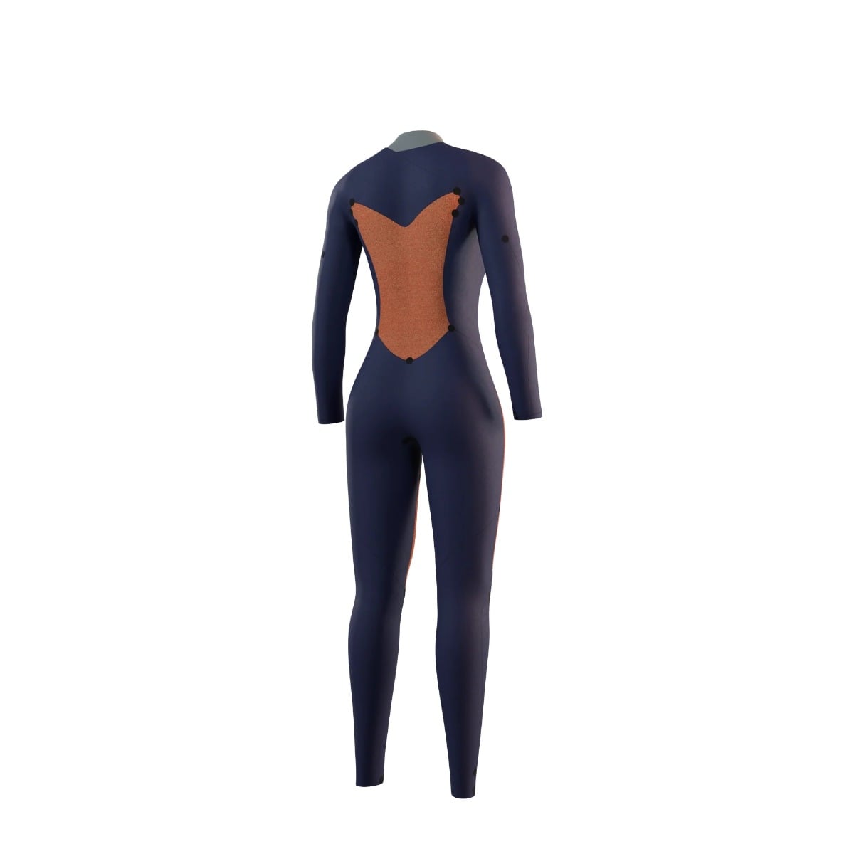 Mystic Star Womens 5/3mm Chest Zip Winter Wetsuit 2025 - Dark Olive