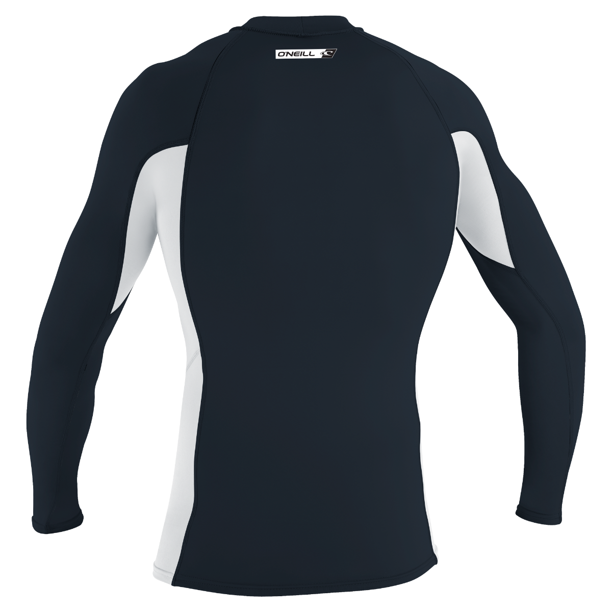 O'Neill Premium Skins Men's Long Sleeve Rash Guard - Slate / White
