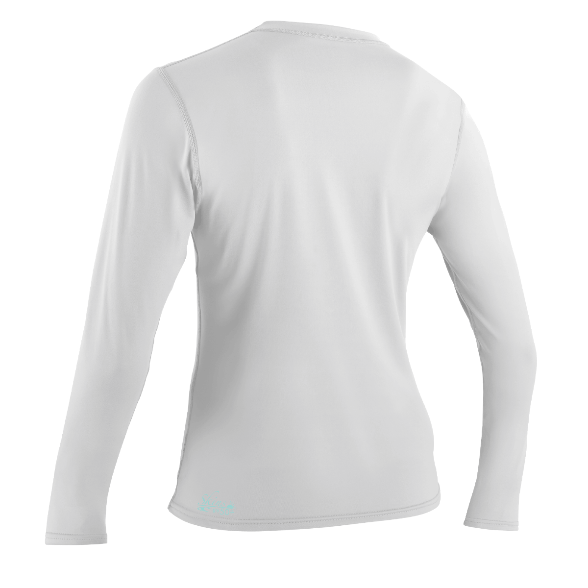 O'Neill Basic Skins Womens Long Sleeve Sun Shirt - White - Back