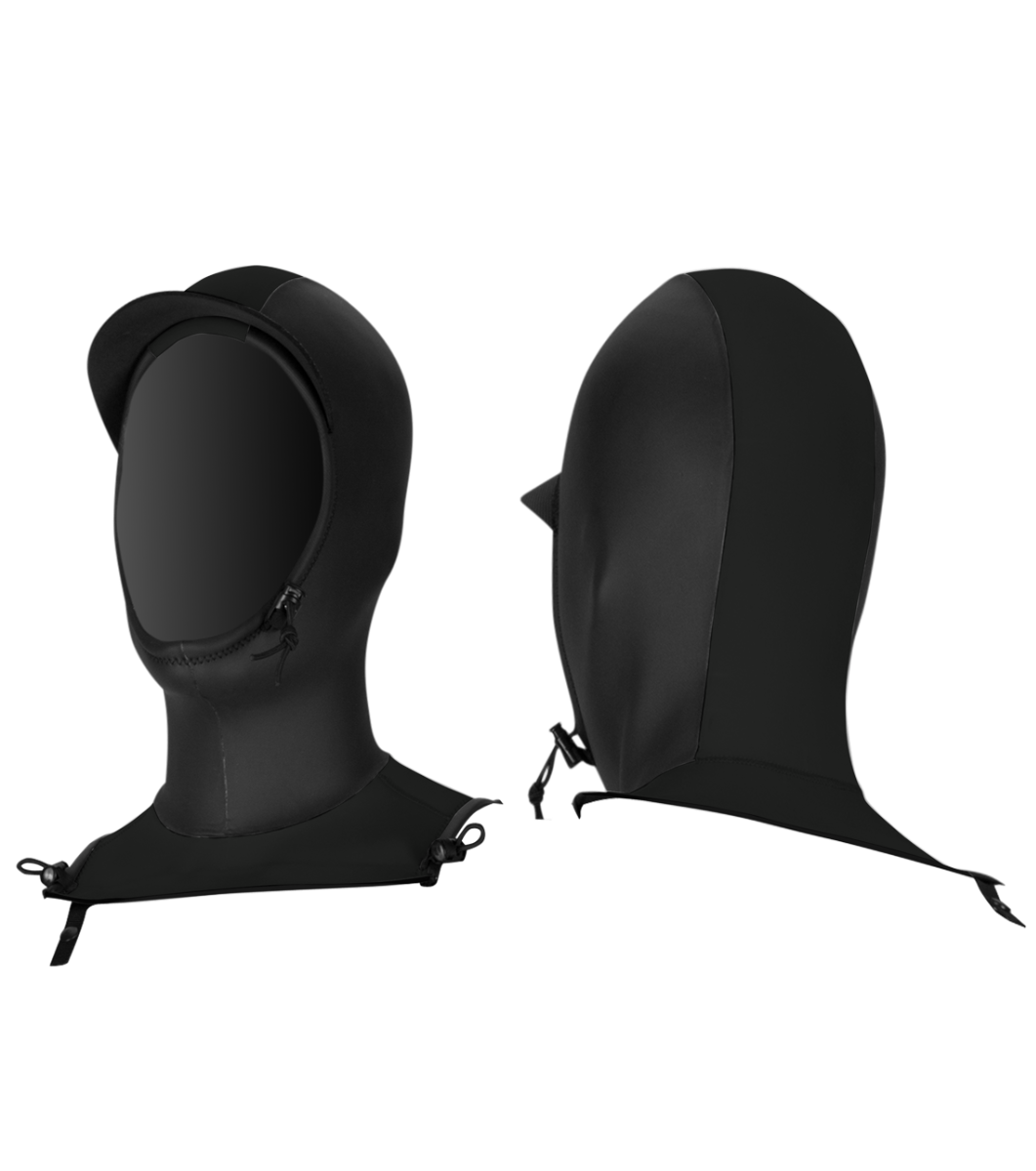 O'Neill Mutant 2mm Youth Wetsuit Replacement Hood - Black