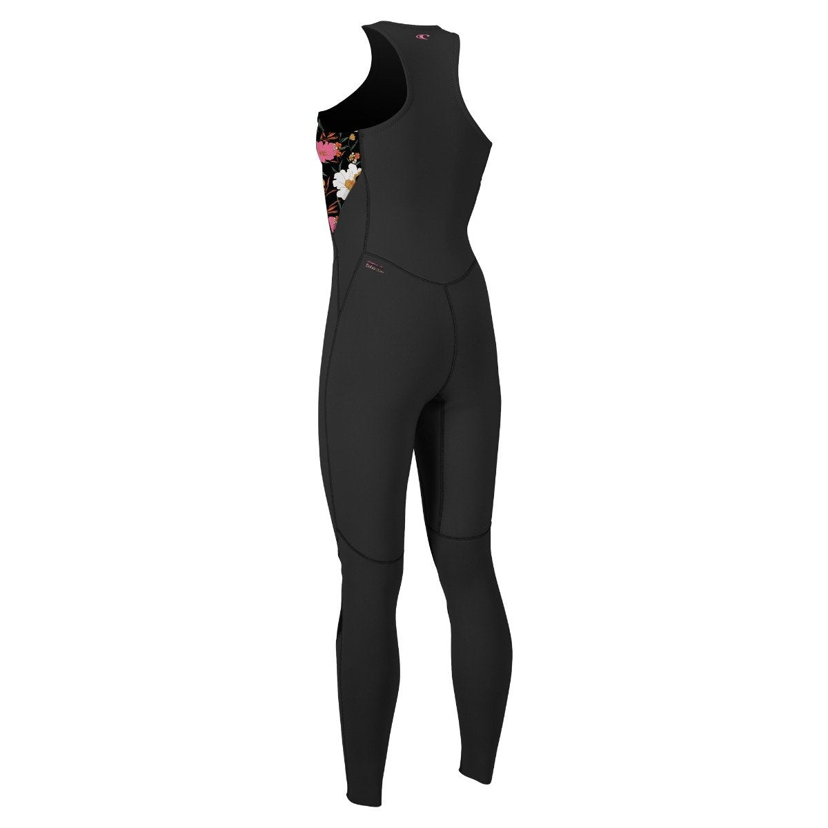 O'Neill Bahia Women's 1.5mm Front Zip Sleeveless Wetsuit - Black / Bluemchen / Black