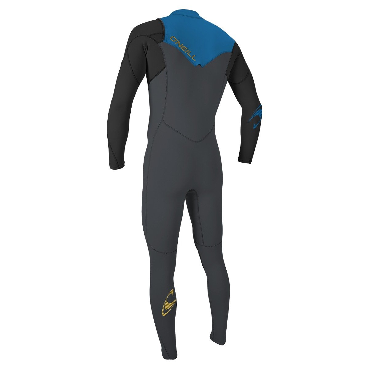 O'Neill Hammer 3/2mm Chest Zip Summer Wetsuit 2025 - Graphite/Black/Ocean