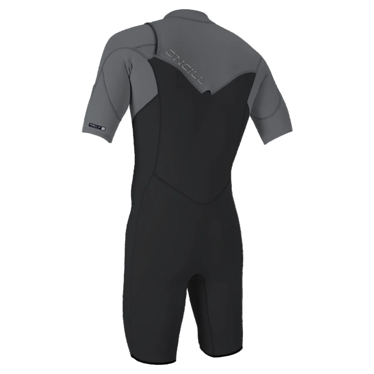O'Neill Hammer 2mm Men's Chest Zip Shorty 2026 - Tempered Steel / Smoke