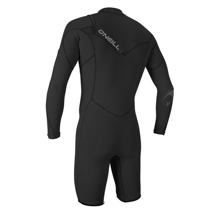 O'Neill Hammer 2mm Long Arm Chest Zip Shorty Wetsuit 2026 - Black
