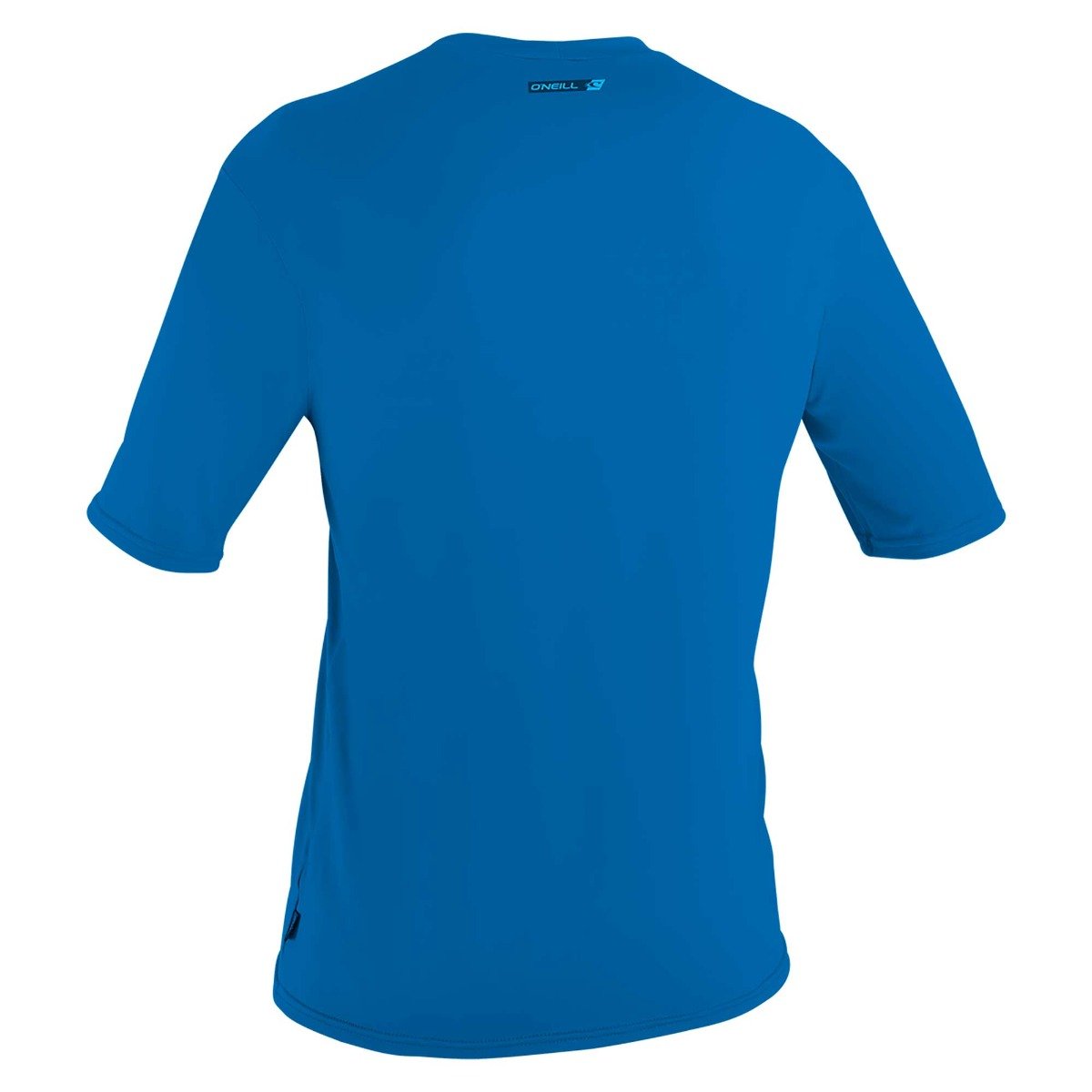 O'Neill Premium Skins Youth Short Sleeve Sun Shirt - Ocean Blue- Back