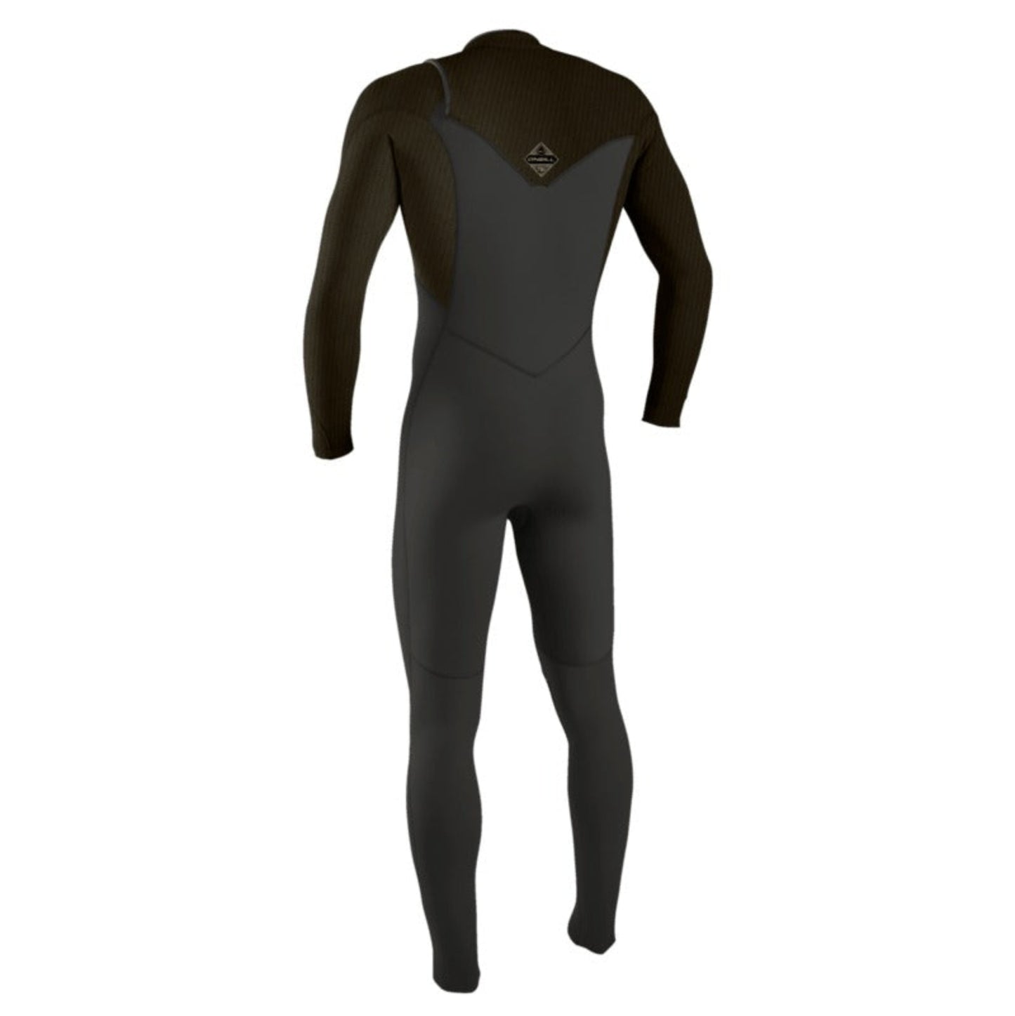 O'Neill Hyperfreak 3/2+mm Mens Chest Zip Wetsuit - Raven/Army