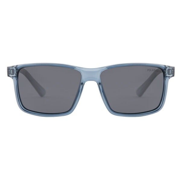 Dirty Dog Mars Sunglasses - Crystal Light Blue / Grey Polarised