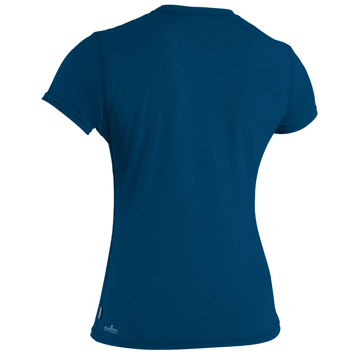 O'Neill Blueprint Womens Short Sleeve Sun Shirt - Deep Sea - Back