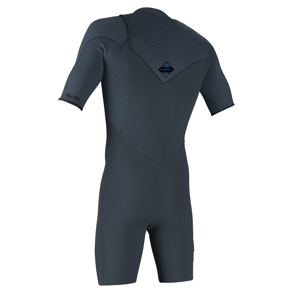 O'Neill Hyperfreak 2mm Chest Zip Shorty - Dark Orion / Copen Blue