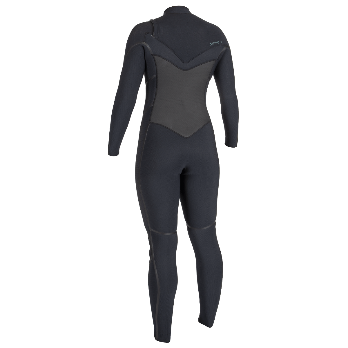 O'Neill Psycho Tech 4/3+mm Womens Chest Zip Wetsuit - Black - Back