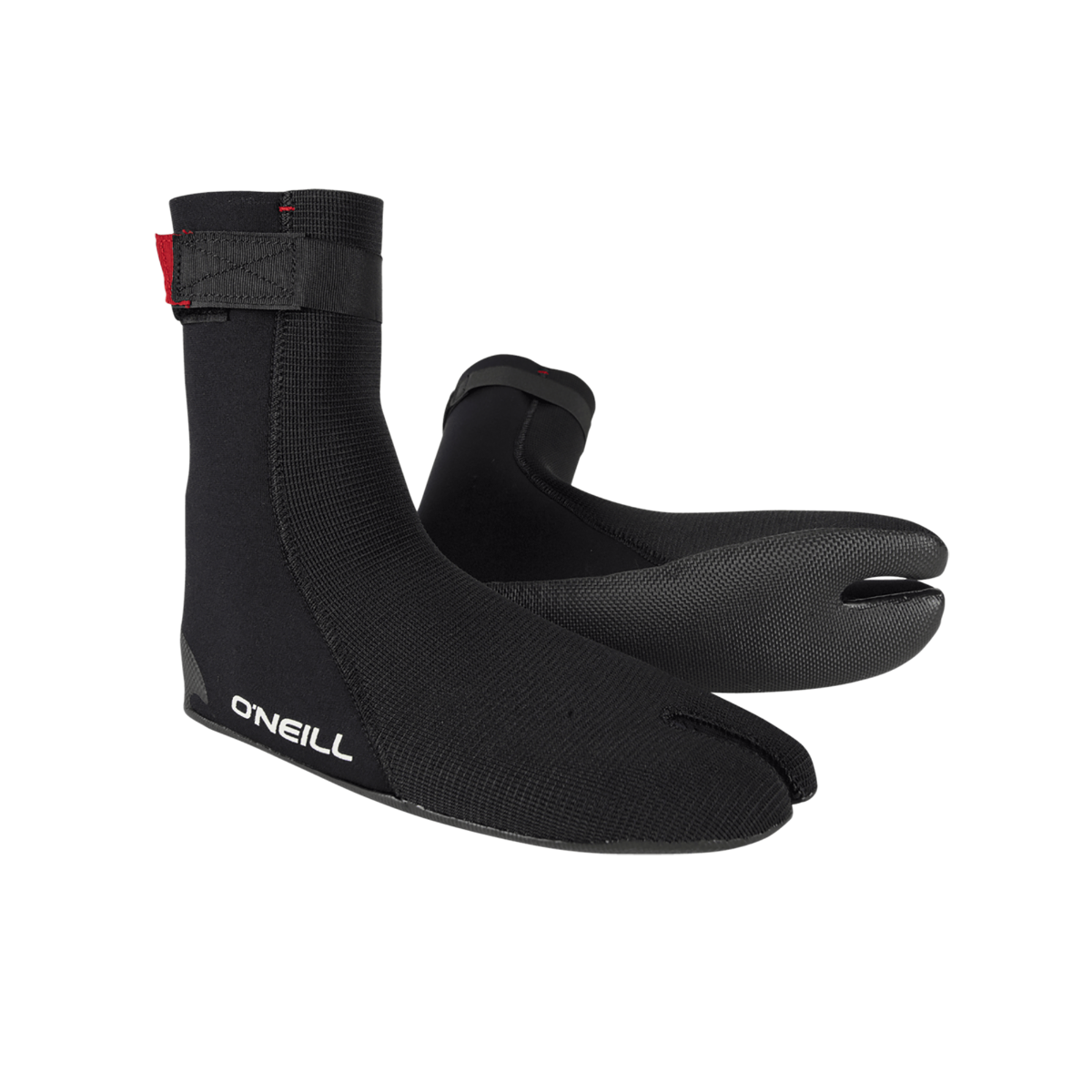 O'Neill Ninja 5/4mm Split Toe Wetsuit Boots - Black - Full View