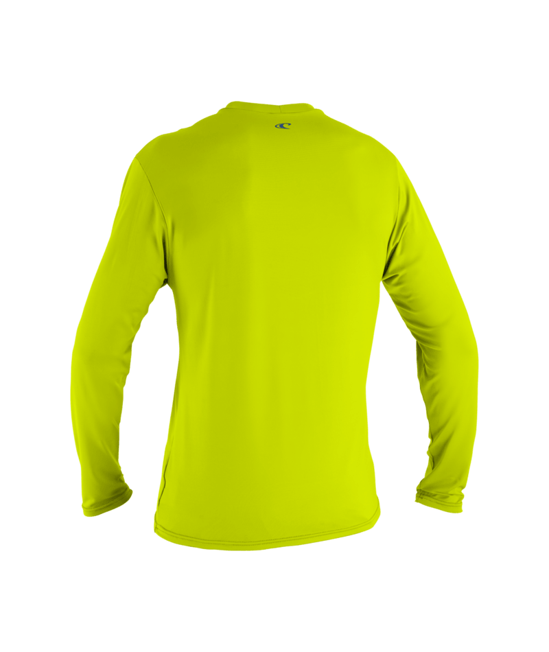 O'Neill Basic Skins Boys Long Sleeve Sun Shirt - Lime