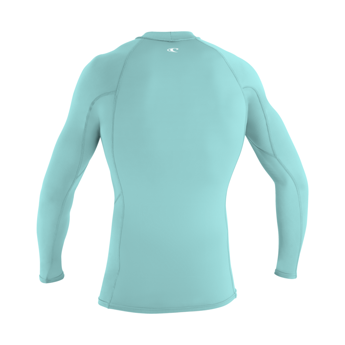 O'Neill Basic Skins Mens Long Sleeve Rash Guard (Medium) SAMPLE - Canal Blue