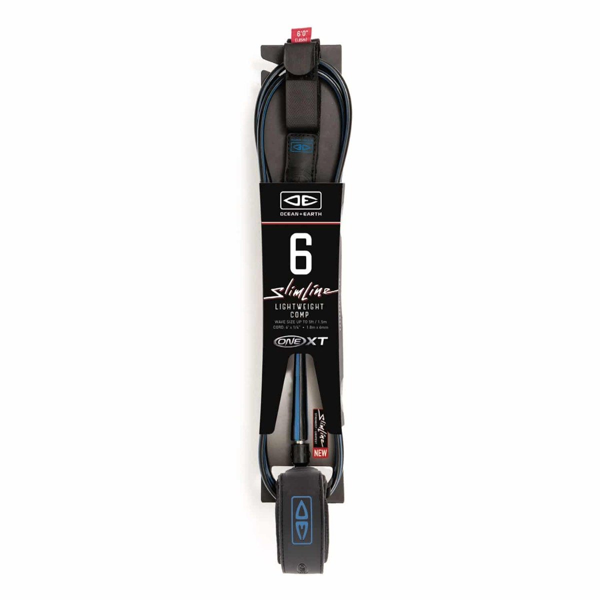 Ocean & Earth 6ft Slim Line One-XT Comp Leash