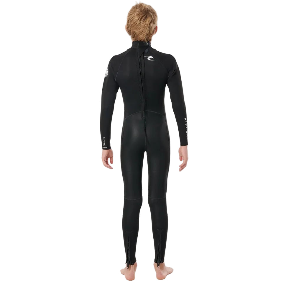 Rip Curl Freelite 3/2mm Back Zip Junior Wetsuit 2021 - Back