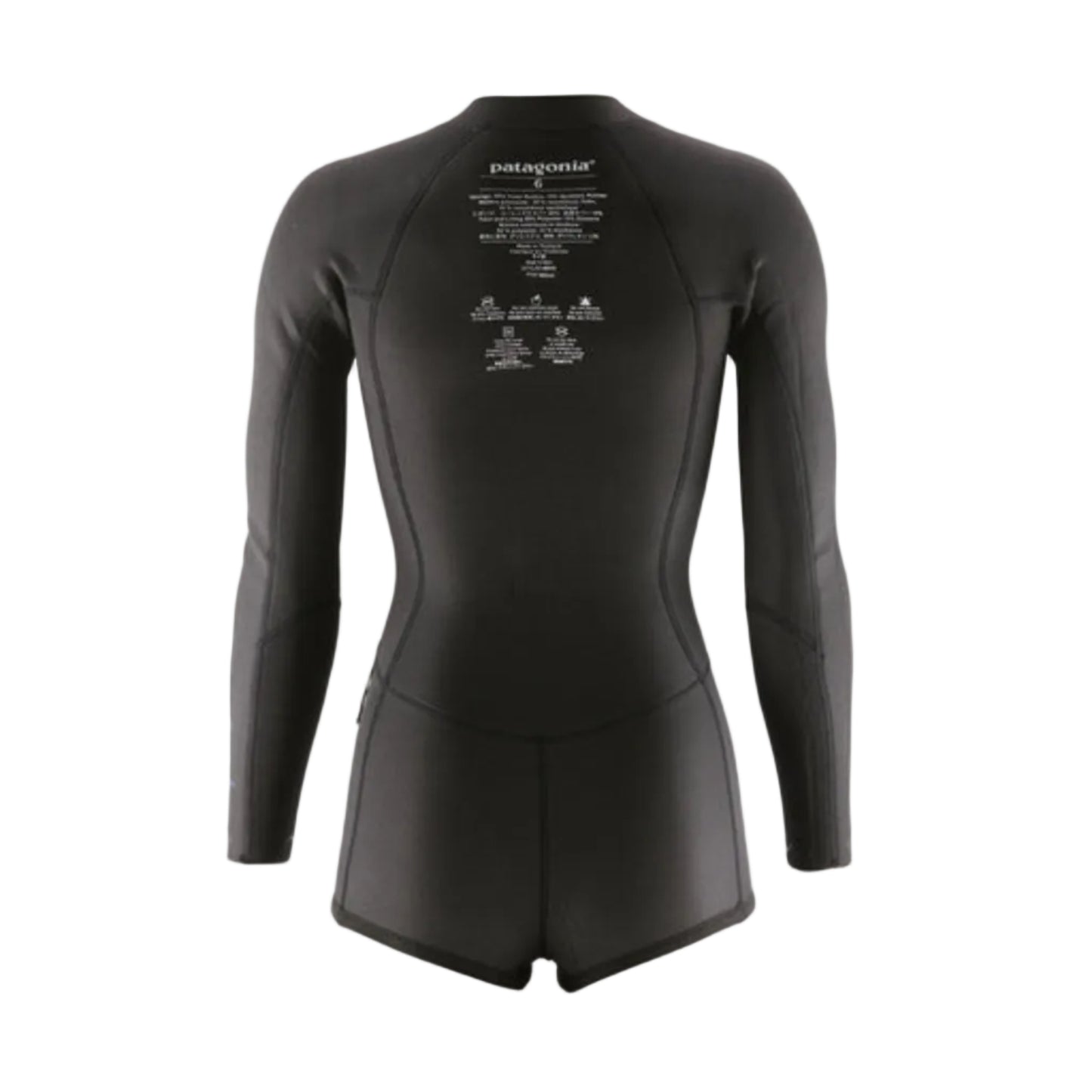 Patagonia R1 Lite Yulex 1mm Womens Long-Sleeved Spring Jane Wetsuit - Black