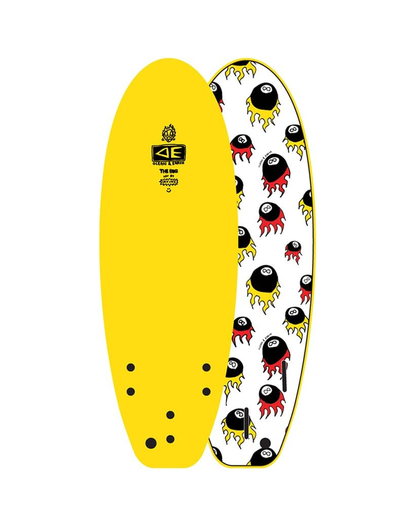 Ocean & earth 8 ball bug 4ft 8 surfboard