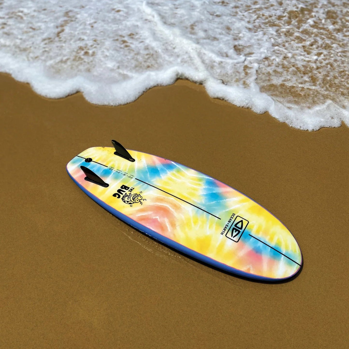 Ocean & Earth 5ft 6 Bug 3 Fin Softboard - Blue