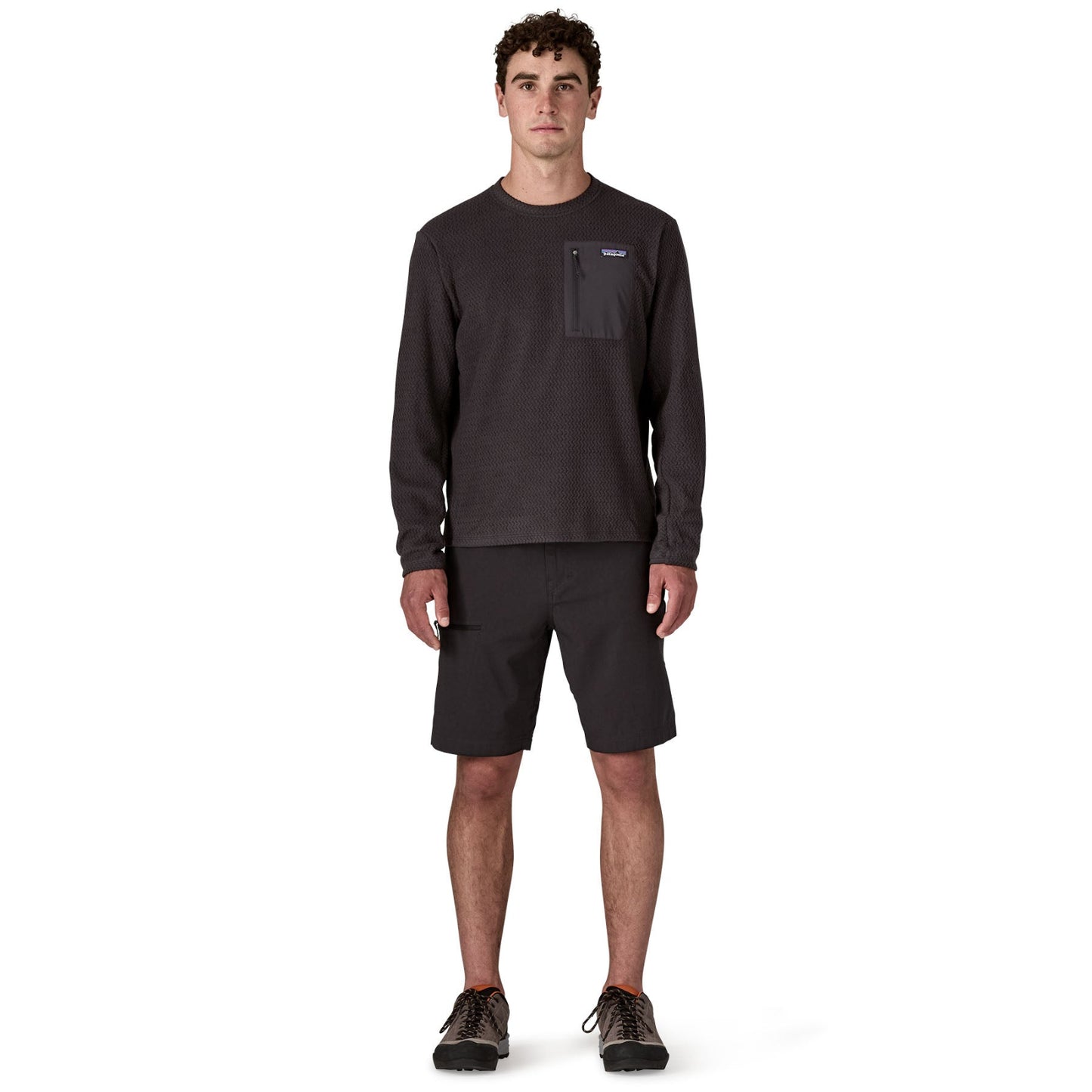 Patagonia Mens R1 Air Crew Jumper - Black
