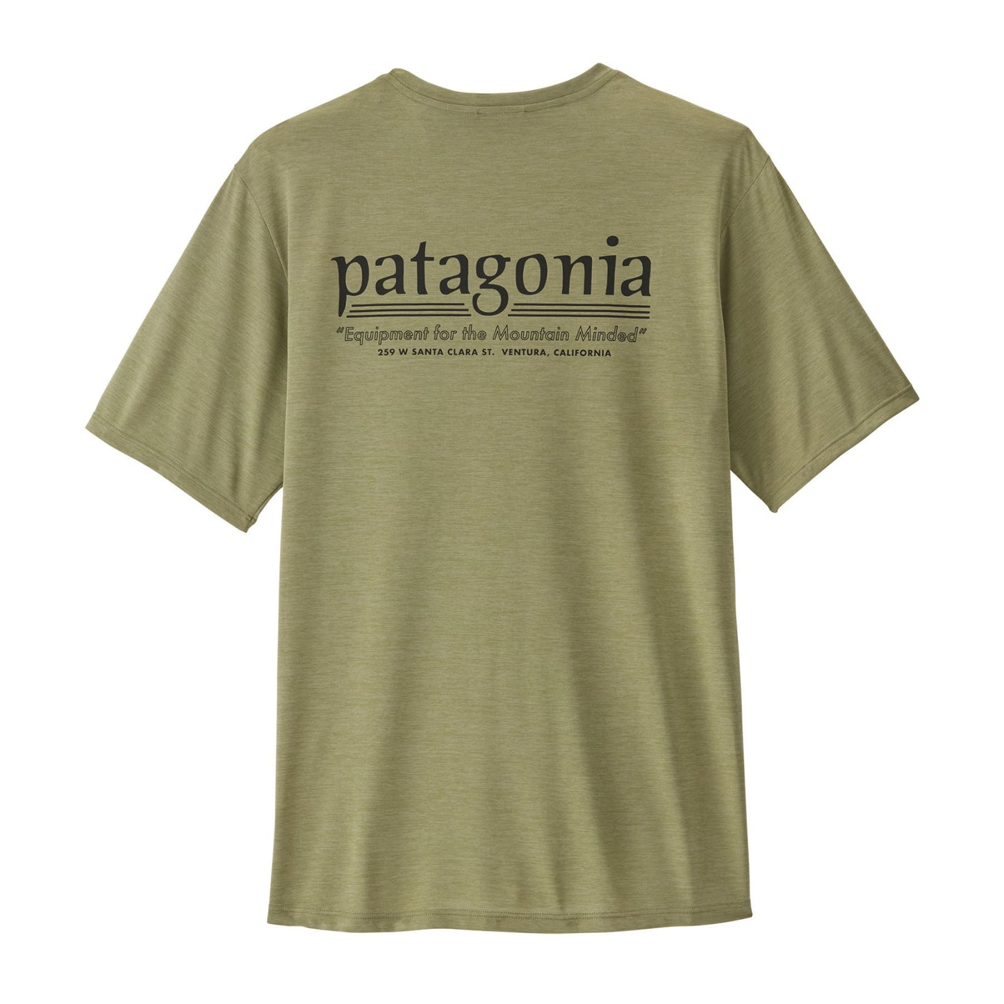 Patagonia Mens Capilene Cool Daily Shirt - Hut Tripper - Gumtree Green / Light Gumtree Green X-Dye