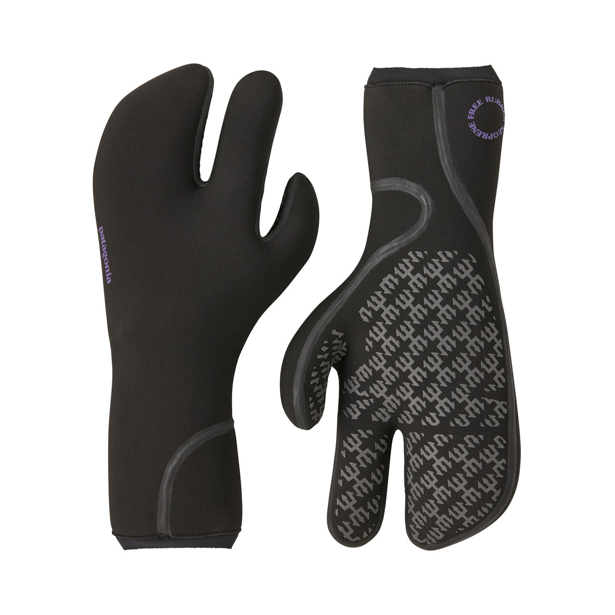 Patagonia Regulator 5mm Three Finger Mitts - Black