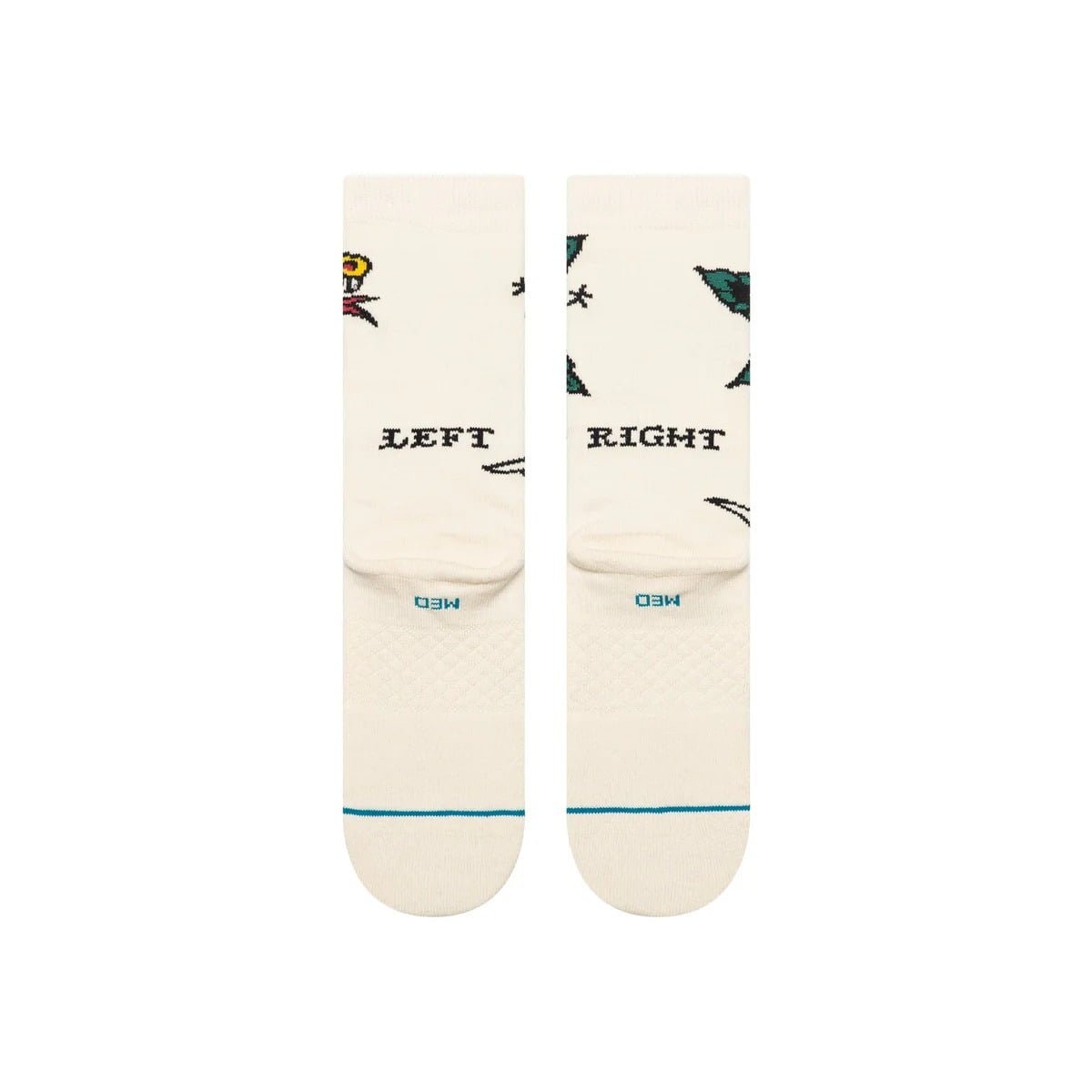 Stance Bert Krak Flash Crew Socks - Canvas