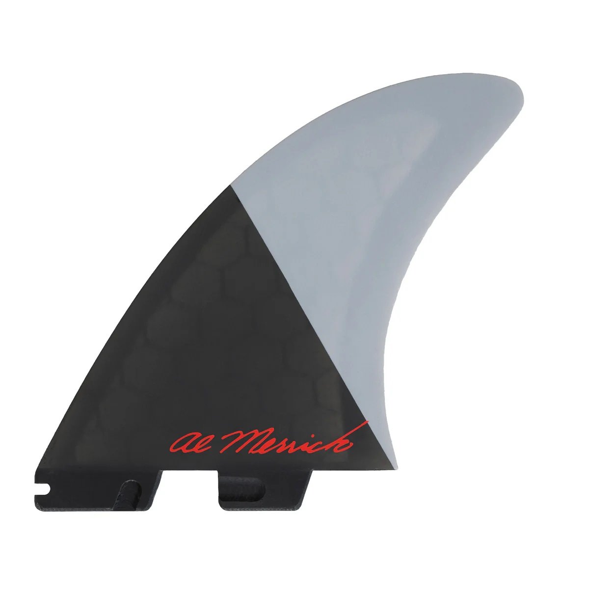 FCS II Al Merrick PC Twin + 1 Fins - Grey/Charcoal