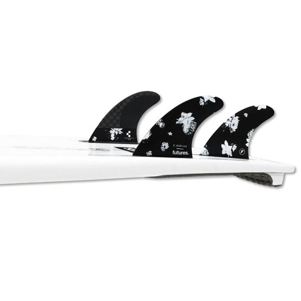 Futures Ando Blackstix Thruster Fins - Large
